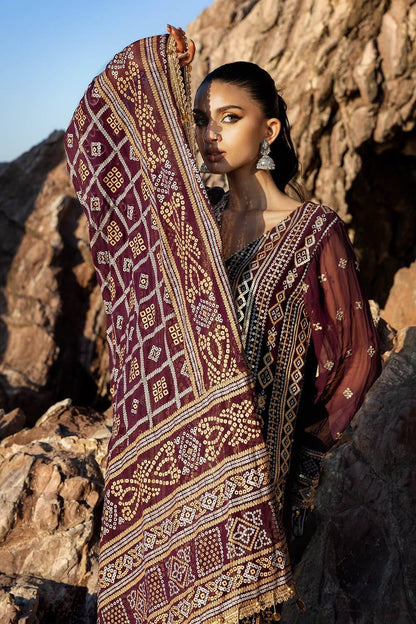 Gul Ahmed | Chunri Lawn 25 | BM-52023 by Maria Faisal - Registered Vendor of : Gul Ahmed - type : Ladies Clothes - 100% original wedding dresses