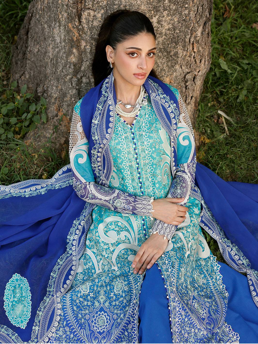 Bin Ilyas | Carnival Summer Edit 25 | 36 - A by Maria Faisal - Registered Vendor of : Bin Ilyas - type : Ladies Clothes - 100% original wedding dresses