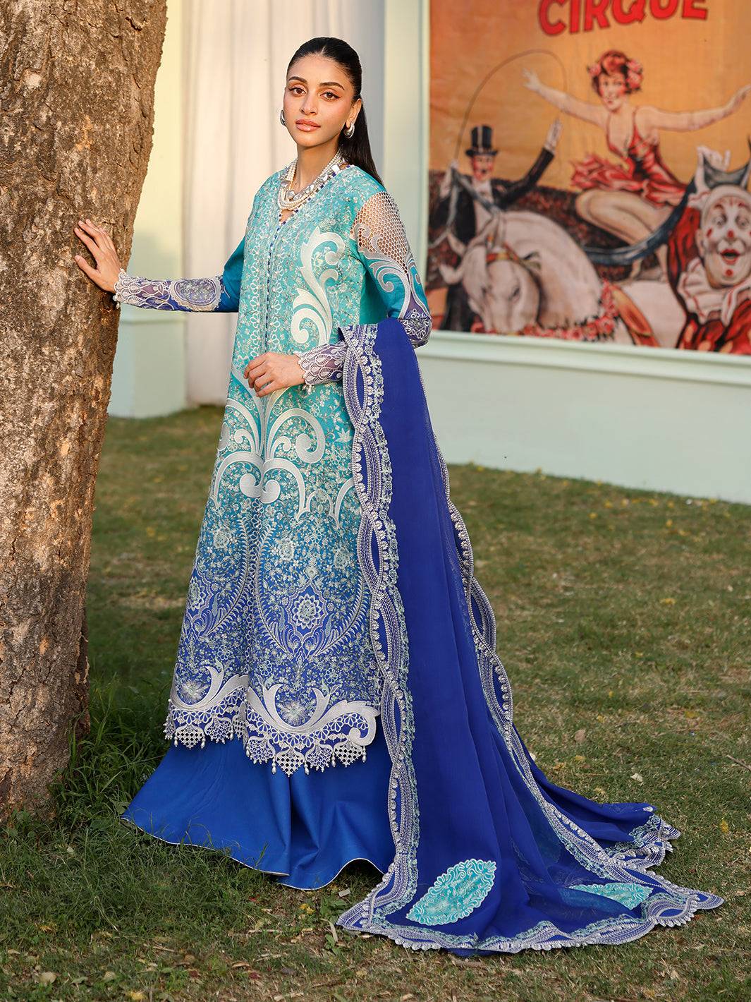Bin Ilyas | Carnival Summer Edit 25 | 36 - A by Maria Faisal - Registered Vendor of : Bin Ilyas - type : Ladies Clothes - 100% original wedding dresses