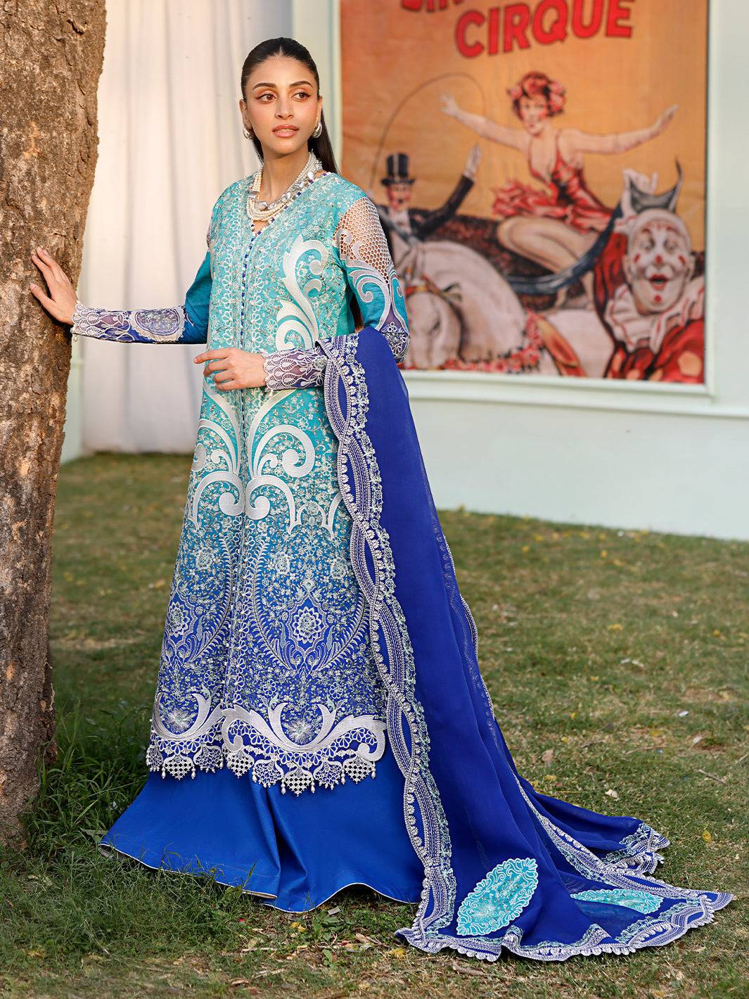 Bin Ilyas | Carnival Summer Edit 25 | 36 - A by Maria Faisal - Registered Vendor of : Bin Ilyas - type : Ladies Clothes - 100% original wedding dresses
