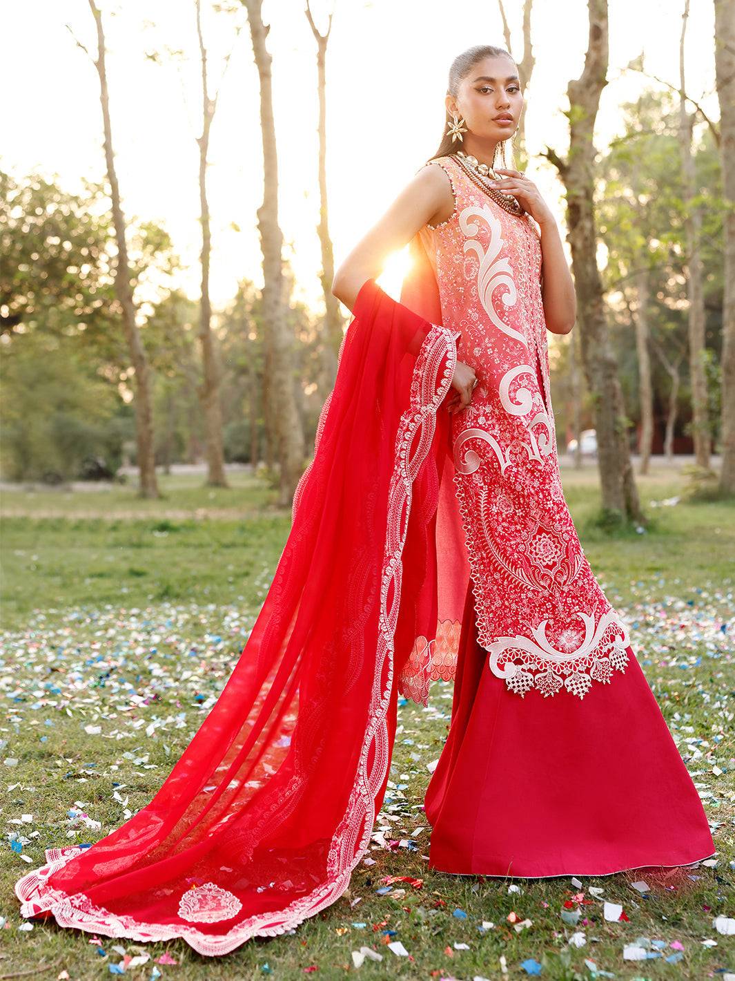 Bin Ilyas | Carnival Summer Edit 25 | 36 - B by Maria Faisal - Registered Vendor of : Bin Ilyas - type : Ladies Clothes - 100% original wedding dresses