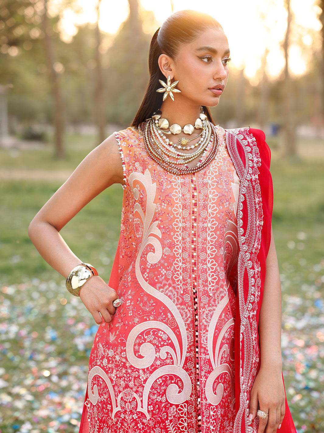 Bin Ilyas | Carnival Summer Edit 25 | 36 - B by Maria Faisal - Registered Vendor of : Bin Ilyas - type : Ladies Clothes - 100% original wedding dresses