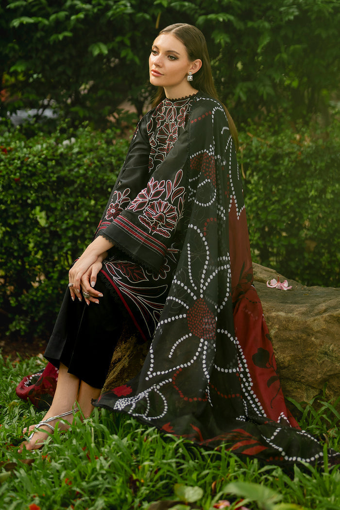 Baroque | Luxury Pret Summer | UF-4200 - Luxury Dress - available at Maria Faisal in UK and USA.