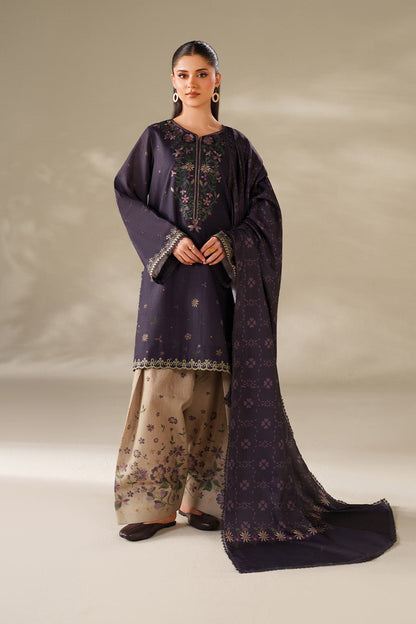 Iznik | Winter Chapter 25 | UE-568 Printed Khaddar - Casual Dress - available at Maria Faisal in UK and USA.