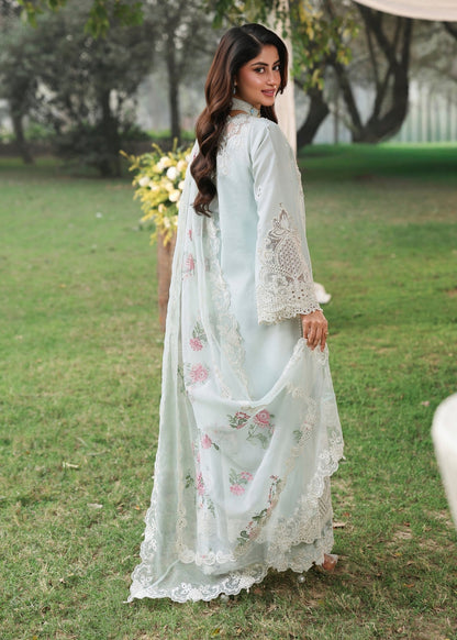 Sardinia | Tales of Petals | OCEAN WAVES - Luxury Dress - available at Maria Faisal in UK and USA.
