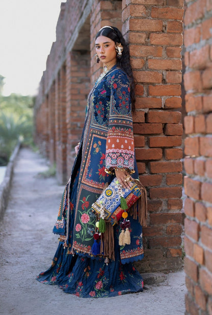 AJR Couture | Sard Sham | Kaneez - Casual Dress - available at Maria Faisal in UK and USA.