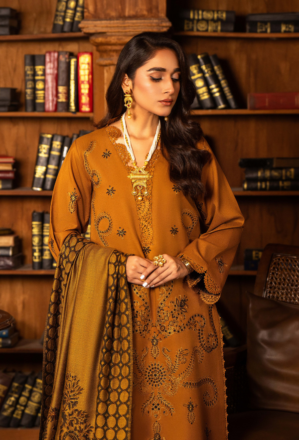 Humdum | Aaima 25 | D02 - Ladies Clothes - Maria Faisal