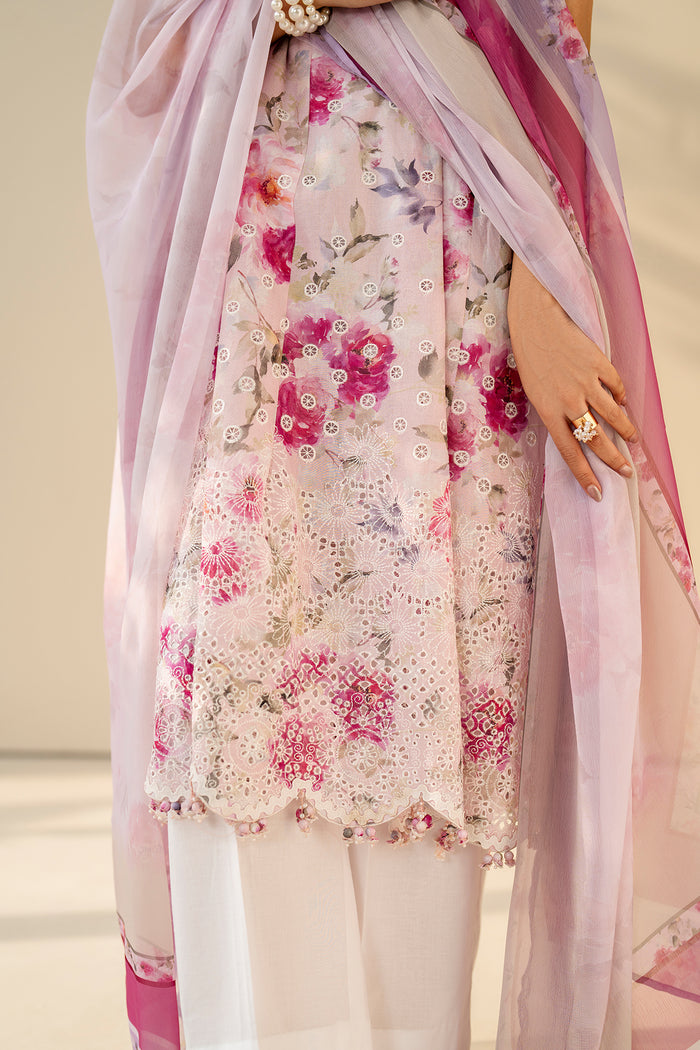 Baroque | Luxury Pret Summer | UF-4276 - Luxury Dress - available at Maria Faisal in UK and USA.