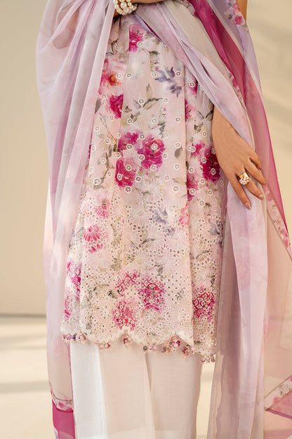 Baroque | Luxury Pret Summer | UF-4276 - Luxury Dress - available at Maria Faisal in UK and USA.