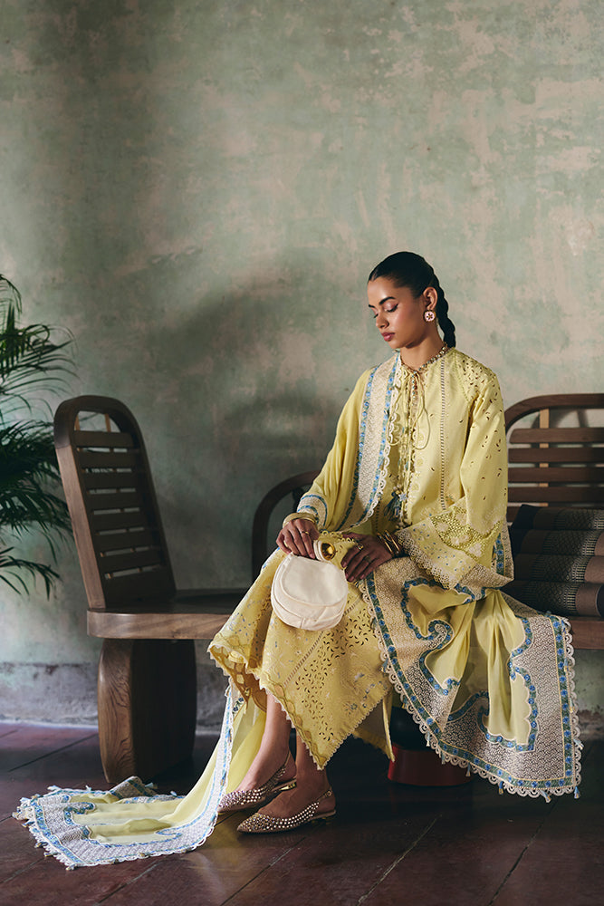 Suffuse | Casual Pret Eid 26 | EIRA - Casual Dress - available at Maria Faisal in UK and USA.