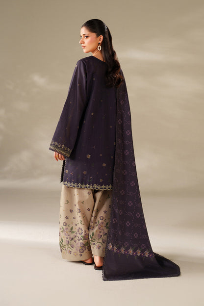Iznik | Winter Chapter 25 | UE-568 Printed Khaddar - Casual Dress - available at Maria Faisal in UK and USA.
