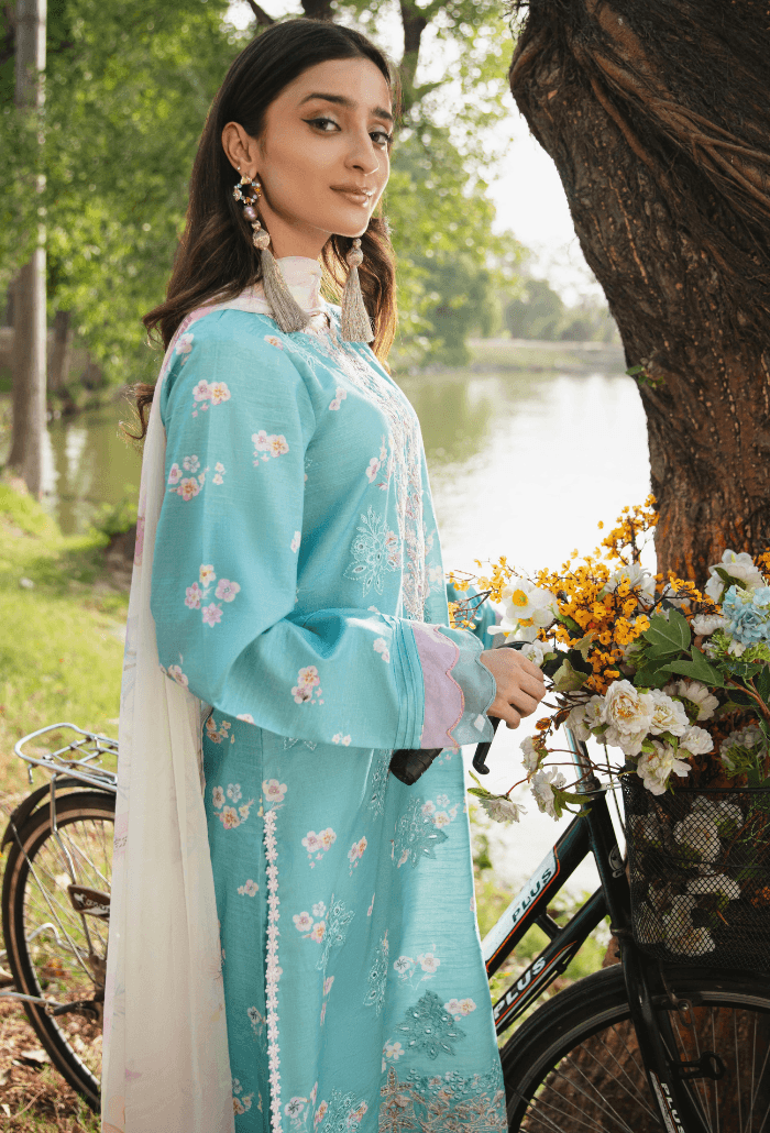 Hum Dum | Summer Breeze 25 | D06 by Maria Faisal - Registered Vendor of : Hum Dum - type : Ladies Clothes - 100% original wedding dresses