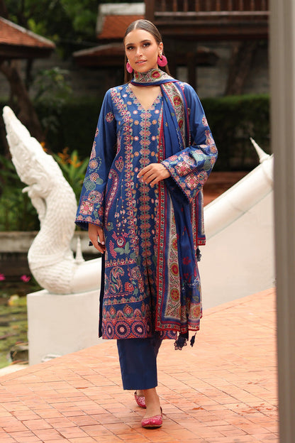 Baroque | Luxury Pret Summer | UF-4251 - Luxury Dress - available at Maria Faisal in UK and USA.