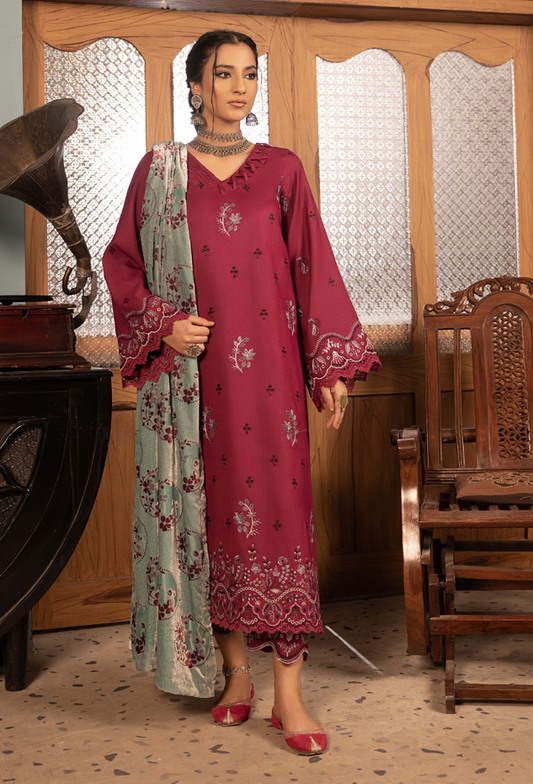 Humdum | Zouq 25 | D05 - Ladies Clothes - Maria Faisal
