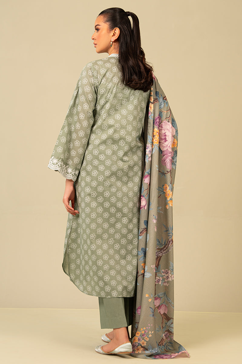 Cross Stitch | Daily Wear Lawn | CS-06 - Waniyas