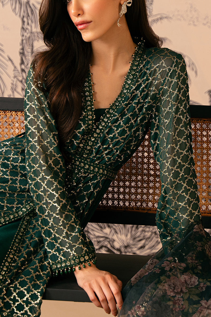 Cross Stitch | Luxe Atelier 24 | VIRIDIAN HAVEN - Maria Faisal