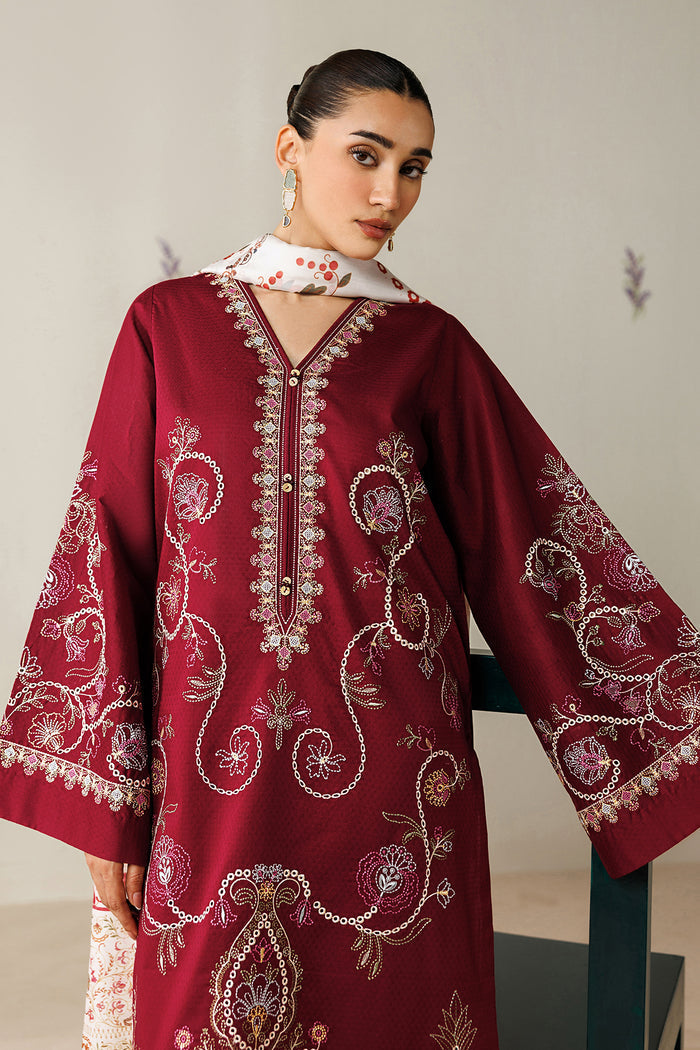 Baroque  | Luxury Pret 26 | PR-1264 - Luxury Dress - available at Maria Faisal in UK and USA.