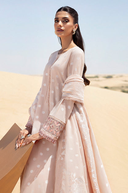 Cross Stitch | Eid Lawn 24 | DUSTY ROSE - Designer Dress with Intricate embroidery and embellishments. Shop elegent wedding dress at Maria Faisal.