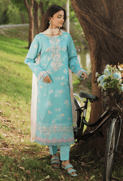 Hum Dum | Summer Breeze 25 | D06 by Maria Faisal - Registered Vendor of : Hum Dum - type : Ladies Clothes - 100% original wedding dresses