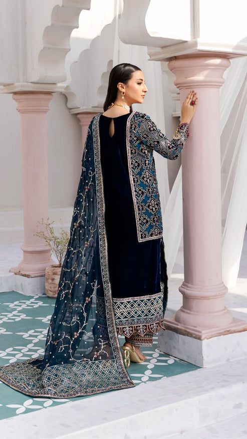 Zebtan | Andaz e Makhmal | ZAM-08 - Ladies Clothes - Maria Faisal