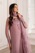 Iznik I Festive Formal I UE-418 Embroidered Chiffon - Ladies Clothes - Maria Faisal