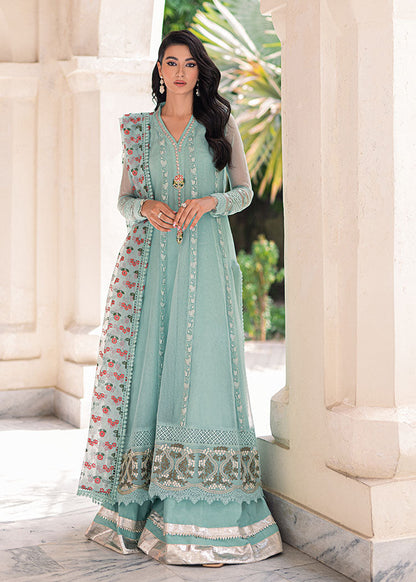 Saira Shakira | Luxury Pret | Tiffany Blue - Ladies Clothes - Maria Faisal