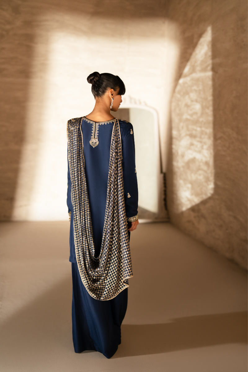 Sana Abbas | Zalea Formals | ZADE - Formal Dress - available at Maria Faisal in UK and USA.