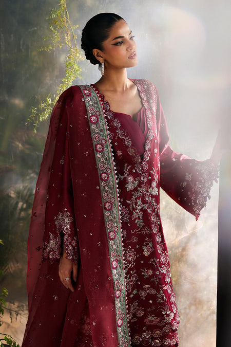 Afrozeh | La Fuschia 25 | Yalira - Ladies Clothes - Maria Faisal