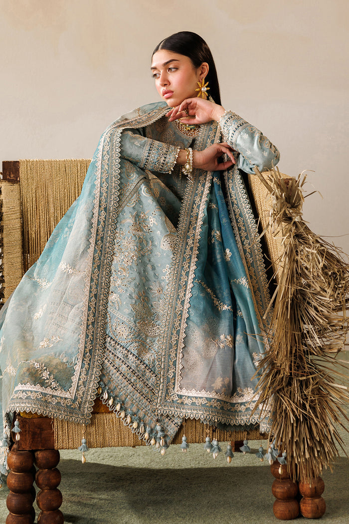 Baroque | Eid Lawn 26 | EL26-D01 - Luxury Dress - available at Maria Faisal in UK and USA.