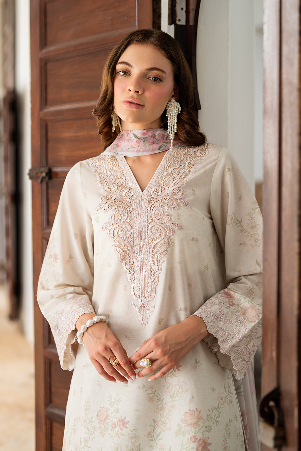 Iznik | lawn 26 | UE-491 - Dress - available at Maria Faisal in UK and USA.