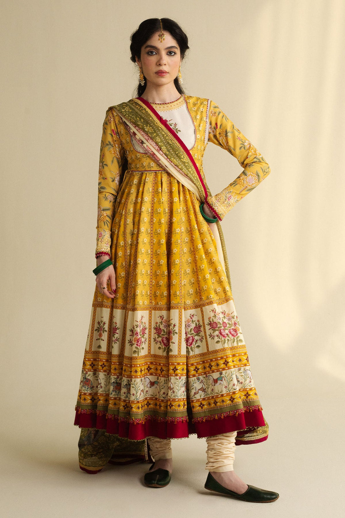 Zara Shahjahan | Anarkali 2025 | Amaltas - Ladies Clothes - Maria Faisal