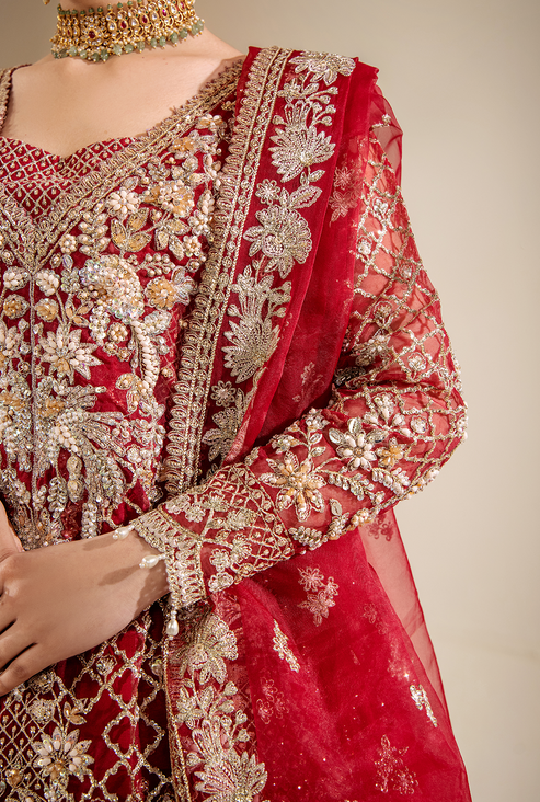 Saad Shaikh | Celestia Wedding Formals 26 | AMLIE - Wedding Dress - available at Maria Faisal in UK and USA.