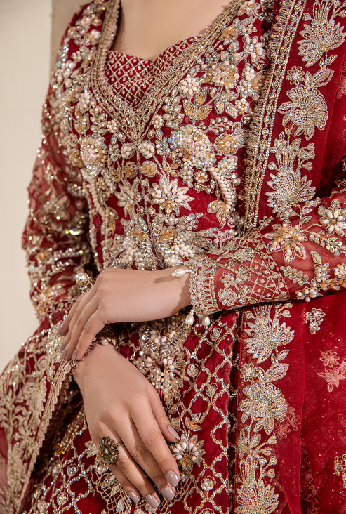 Saad Shaikh | Celestia Wedding Formals 26 | AMLIE - Wedding Dress - available at Maria Faisal in UK and USA.
