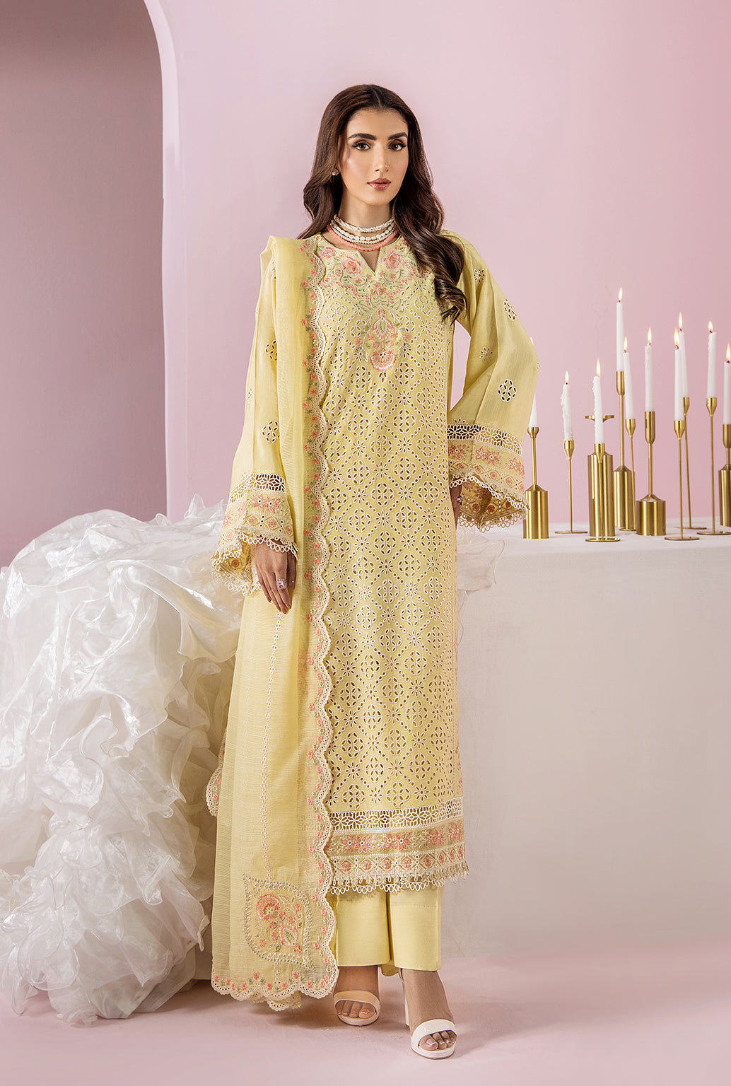 Saad Shaikh | Eid Edit Tropical Silk 26 | AEELIA - Dress - available at Maria Faisal in UK and USA.