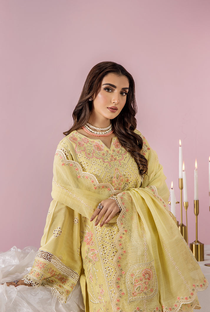 Saad Shaikh | Eid Edit Tropical Silk 26 | AEELIA - Dress - available at Maria Faisal in UK and USA.