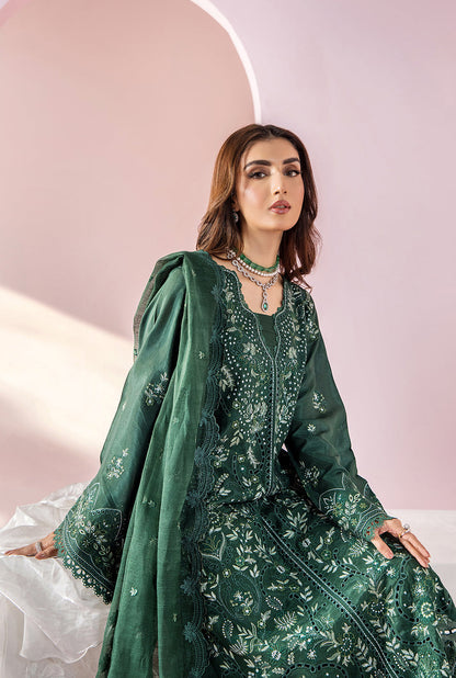 Saad Shaikh | Eid Edit Tropical Silk 26 | MIA - Dress - available at Maria Faisal in UK and USA.
