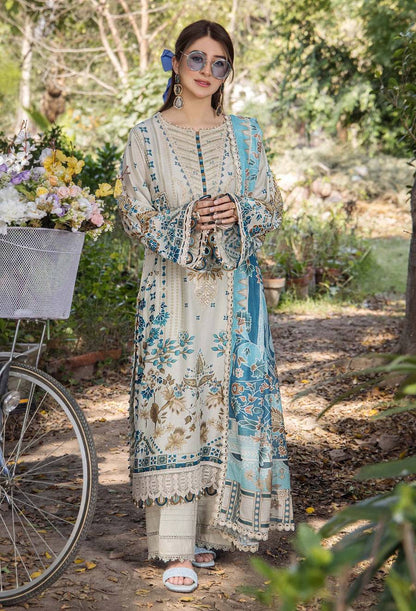 Adans Libas | Jasmine Lawn | JASMINE 2362 by Maria Faisal - Registered Vendor of : Adans Libas - type : Ladies Clothes - 100% original wedding dresses