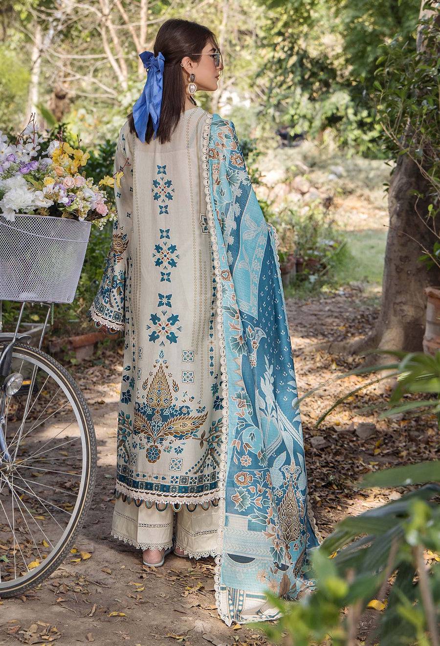 Adans Libas | Jasmine Lawn | JASMINE 2362 by Maria Faisal - Registered Vendor of : Adans Libas - type : Ladies Clothes - 100% original wedding dresses