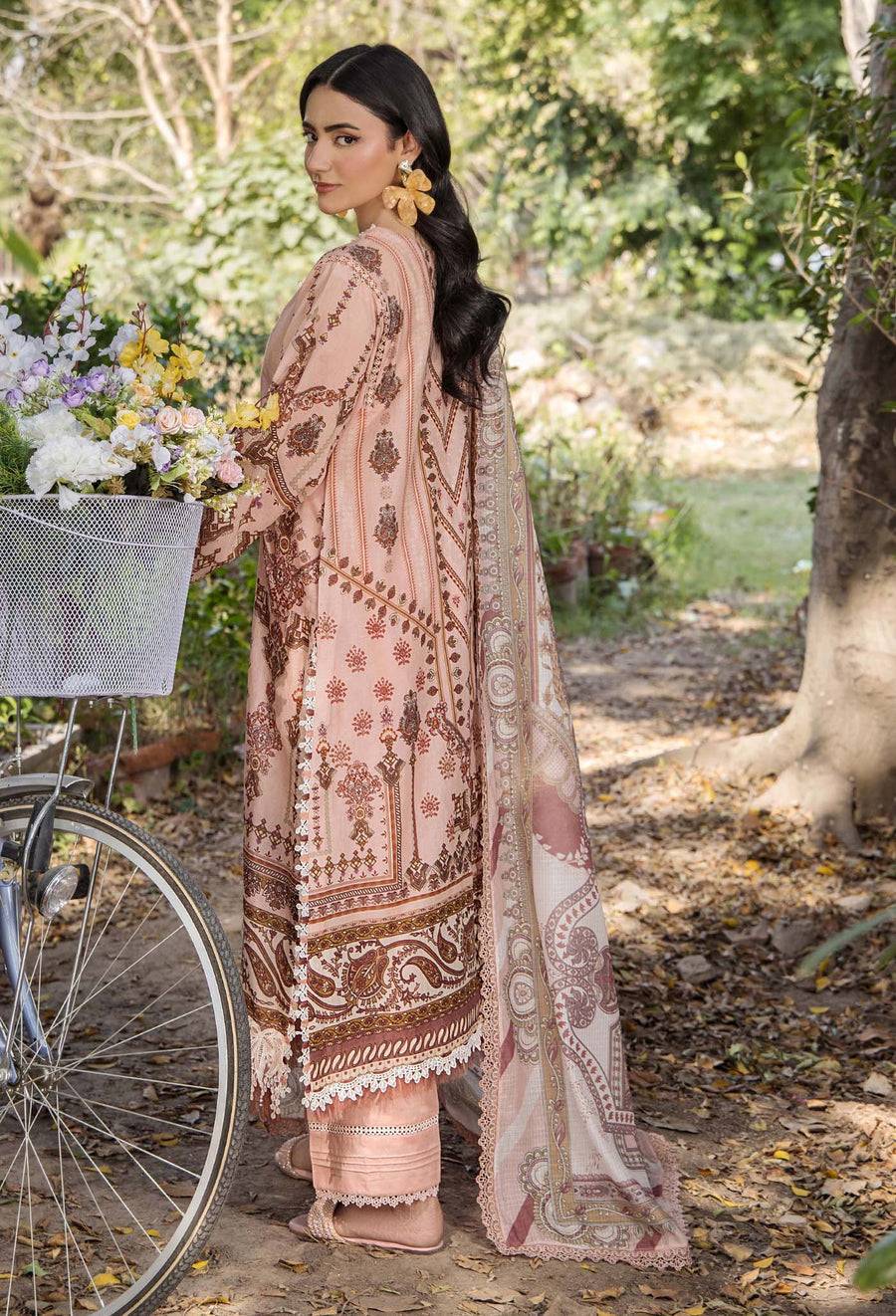 Adans Libas | Jasmine Lawn | JASMINE 2363 by Maria Faisal - Registered Vendor of : Adans Libas - type : Ladies Clothes - 100% original wedding dresses