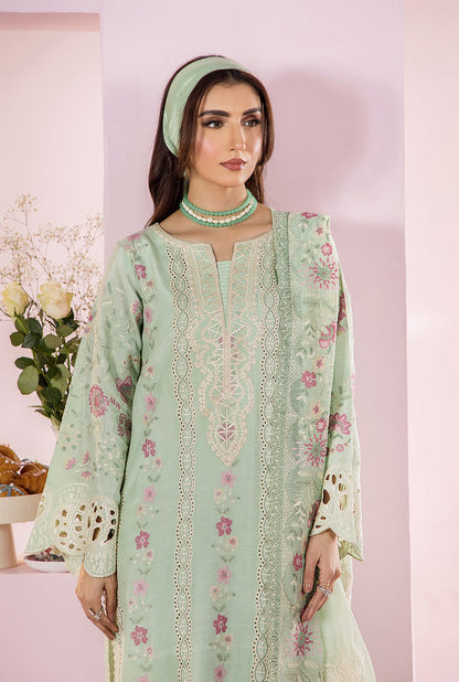 Saad Shaikh | Eid Edit Tropical Silk 26 | NORA - Dress - available at Maria Faisal in UK and USA.
