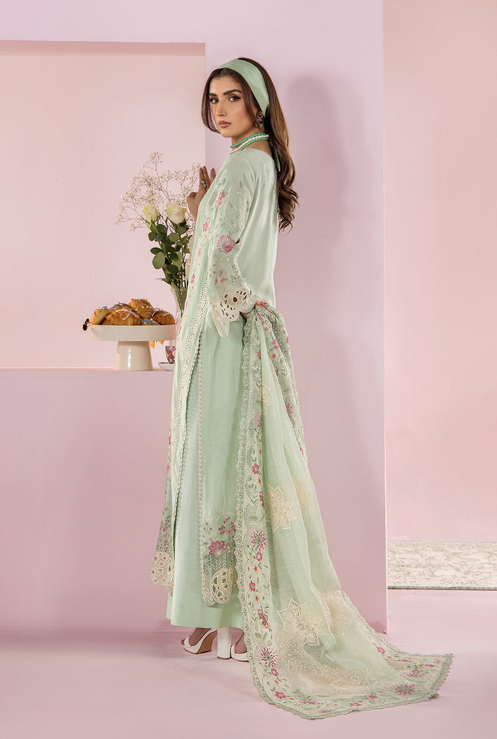 Saad Shaikh | Eid Edit Tropical Silk 26 | NORA - Dress - available at Maria Faisal in UK and USA.