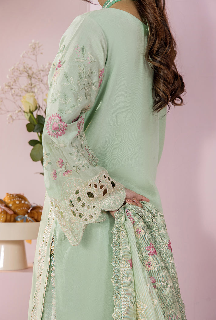 Saad Shaikh | Eid Edit Tropical Silk 26 | NORA - Dress - available at Maria Faisal in UK and USA.