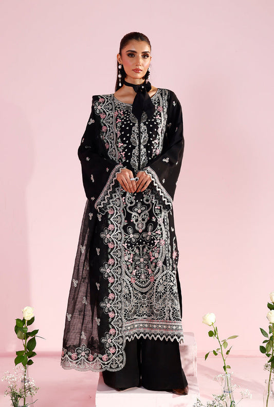 Saad Shaikh | Eid Edit Tropical Silk 26 | MARGARET - Dress - available at Maria Faisal in UK and USA.