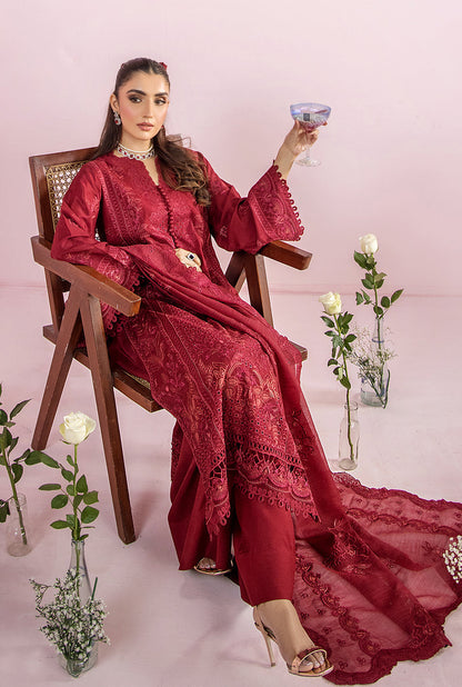 Saad Shaikh | Eid Edit Tropical Silk 26 | FREYA - Dress - available at Maria Faisal in UK and USA.