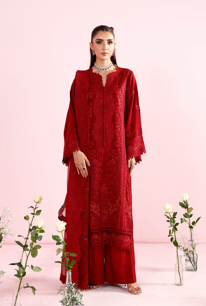 Saad Shaikh | Eid Edit Tropical Silk 26 | FREYA - Dress - available at Maria Faisal in UK and USA.