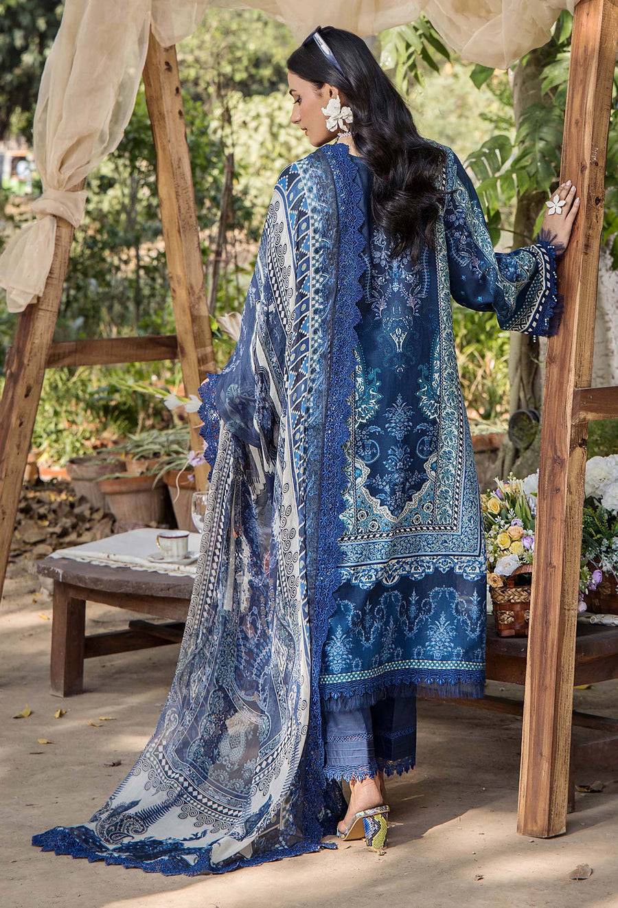 Adans Libas | Jasmine Lawn | JASMINE 2367 by Maria Faisal - Registered Vendor of : Adans Libas - type : Ladies Clothes - 100% original wedding dresses