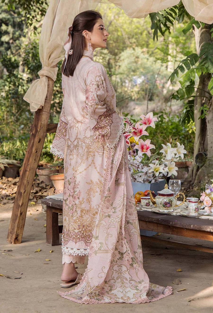 Adans Libas | Jasmine Lawn | JASMINE 2368 by Maria Faisal - Registered Vendor of : Adans Libas - type : Ladies Clothes - 100% original wedding dresses