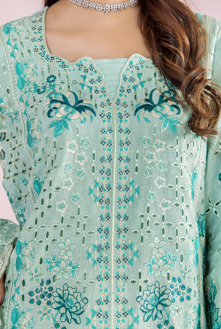 Saad Shaikh | Eid Edit Tropical Silk 26 | DAISY - Dress - available at Maria Faisal in UK and USA.