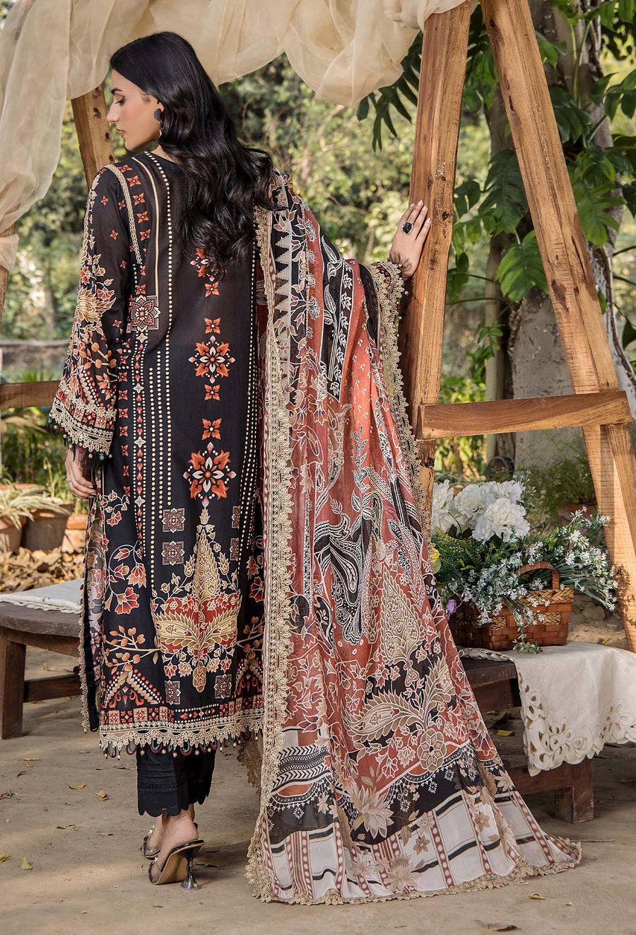 Adans Libas | Jasmine Lawn | JASMINE 2369 by Maria Faisal - Registered Vendor of : Adans Libas - type : Ladies Clothes - 100% original wedding dresses