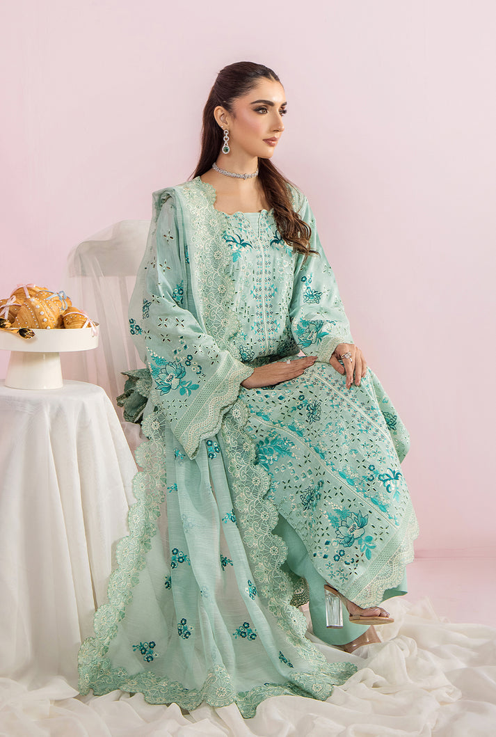 Saad Shaikh | Eid Edit Tropical Silk 26 | DAISY - Dress - available at Maria Faisal in UK and USA.